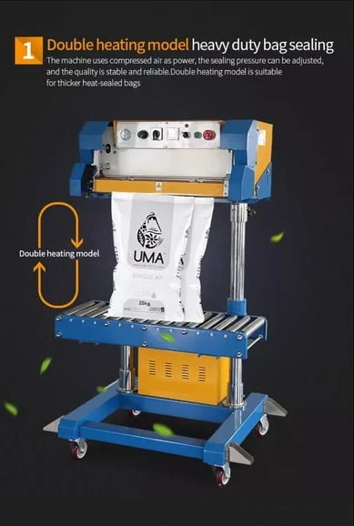 دستگاه دوخت پلاستیک پنوماتیک - Image 7